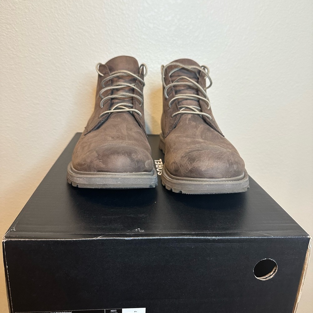 Sorel Men's Madson Brown Chukka Boots waterproof